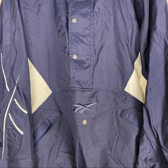 Reebok Windbreaker Jacket Size Large Mens - Picture 2 of 8